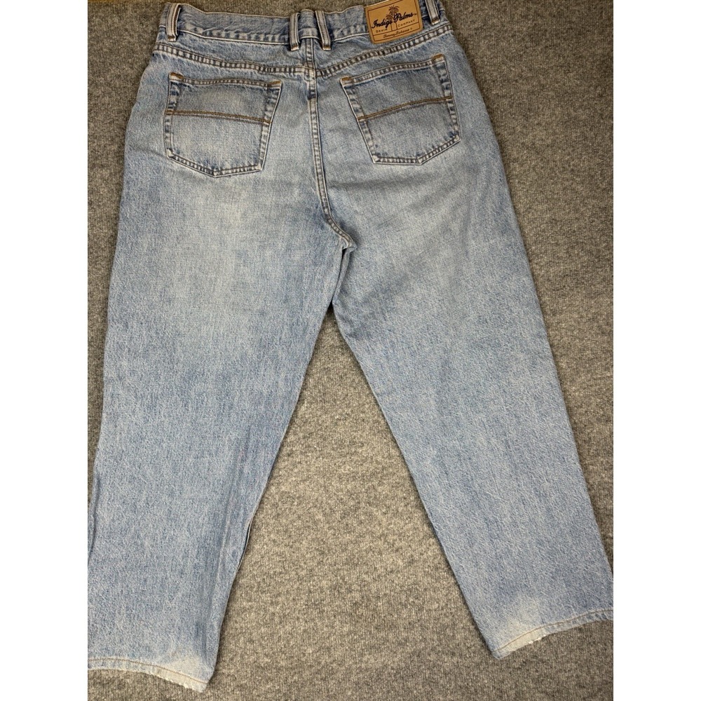 Indigo Palms Tommy Bahama Vintage Jeans Mens 36x30 Relaxed Fit Straight Blue